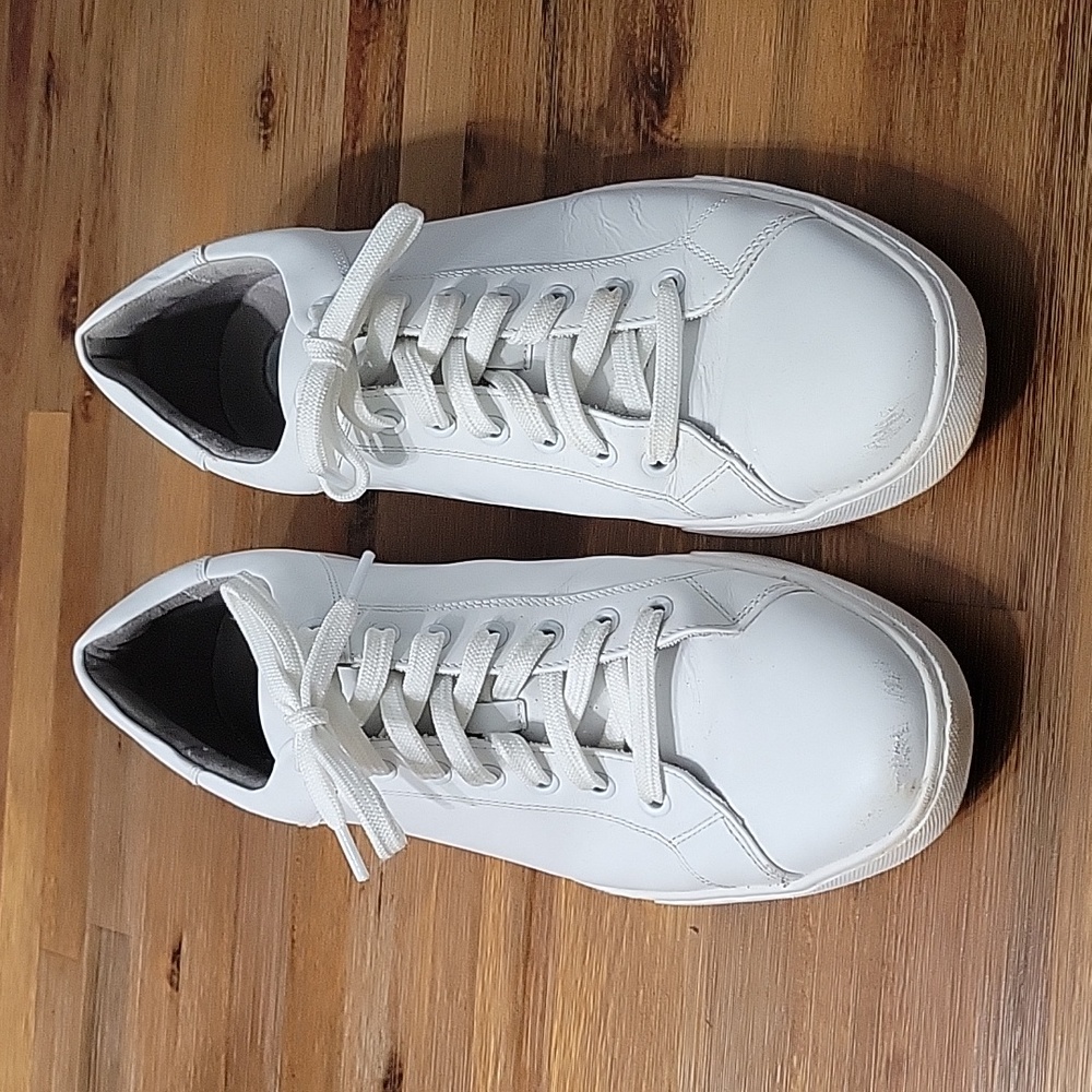 Kenneth Cole New York Men's Liam Sneaker, White, 12 M US